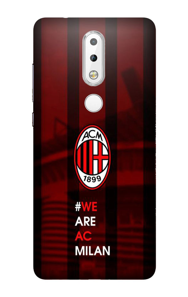 AC Milan Case for Nokia 3.1 Plus  (Design - 155)