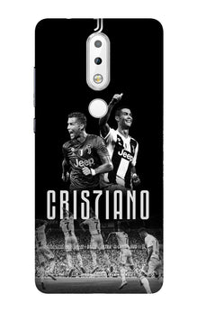 Cristiano Mobile Back Case for Nokia 3.1 Plus  (Design - 165)