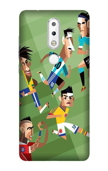Football Mobile Back Case for Nokia 3.1 Plus  (Design - 166)