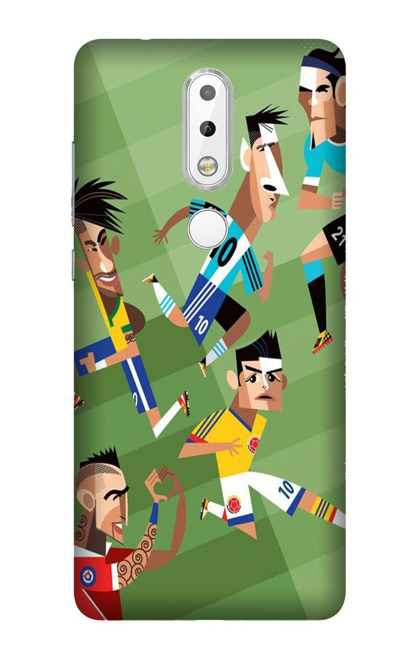 Football Case for Nokia 3.1 Plus  (Design - 166)