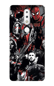 Avengers Mobile Back Case for Nokia 3.1 Plus (Design - 190)