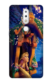 Cute Girl Mobile Back Case for Nokia 3.1 Plus (Design - 198)