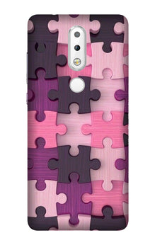 Puzzle Mobile Back Case for Nokia 3.1 Plus (Design - 199)