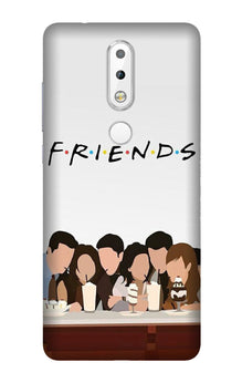 Friends Mobile Back Case for Nokia 3.1 Plus (Design - 200)