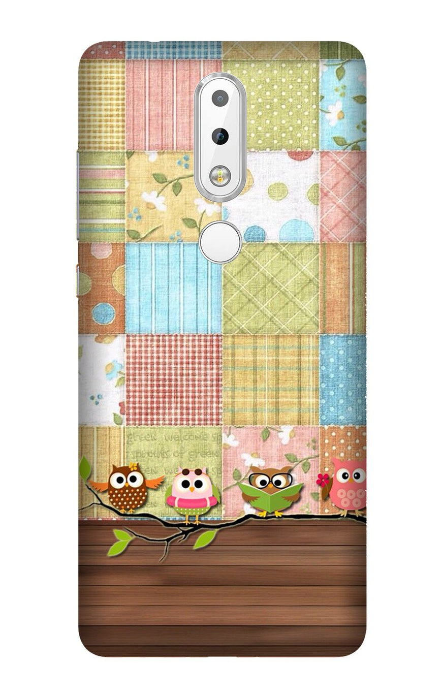 Owls Case for Nokia 3.1 Plus (Design - 202)