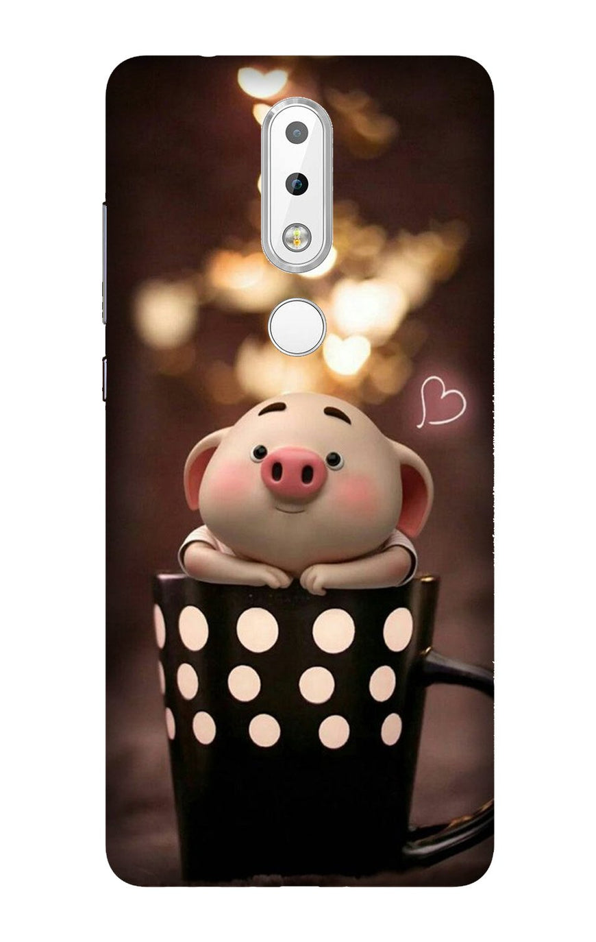 Cute Bunny Case for Nokia 3.1 Plus (Design No. 213)