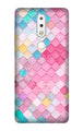 Pink Pattern Case for Nokia 3.1 Plus (Design No. 215)