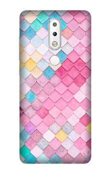 Pink Pattern Mobile Back Case for Nokia 3.1 Plus (Design - 215)