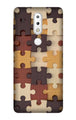 Puzzle Pattern Case for Nokia 3.1 Plus (Design No. 217)