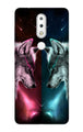 Wolf fight Case for Nokia 3.1 Plus (Design No. 221)