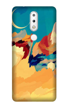 Modern Art Mobile Back Case for Nokia 3.1 Plus (Design - 236)