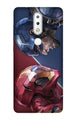 Ironman Captain America Case for Nokia 3.1 Plus (Design No. 245)