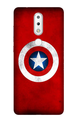 Captain America Case for Nokia 3.1 Plus (Design No. 249)