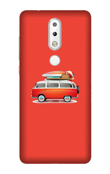 Travel Bus Mobile Back Case for Nokia 3.1 Plus (Design - 258)
