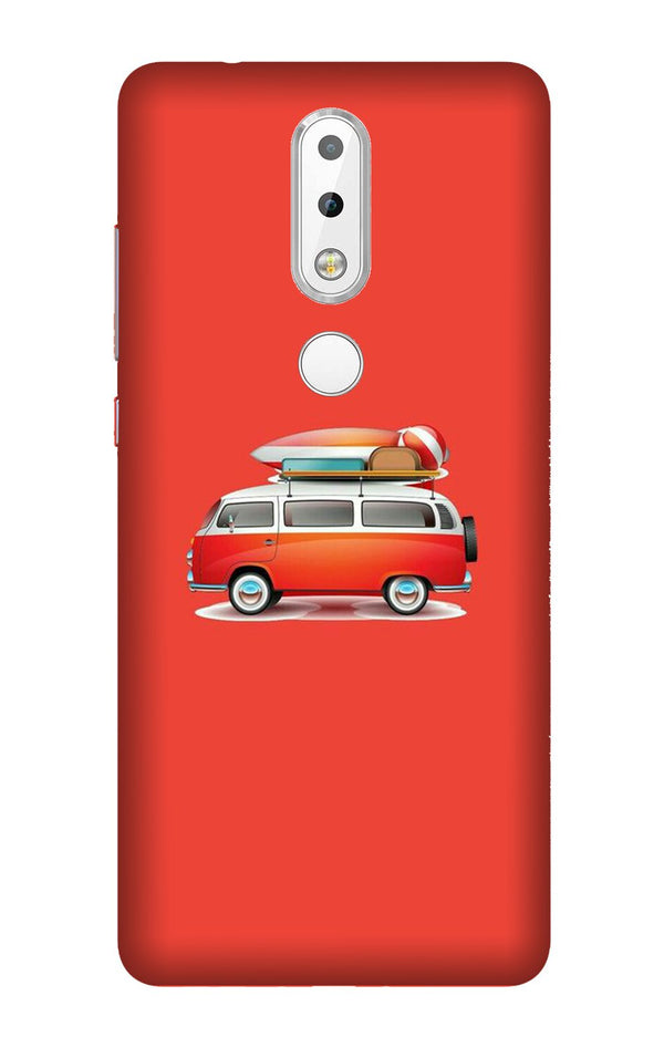 Travel Bus Case for Nokia 3.1 Plus (Design No. 258)
