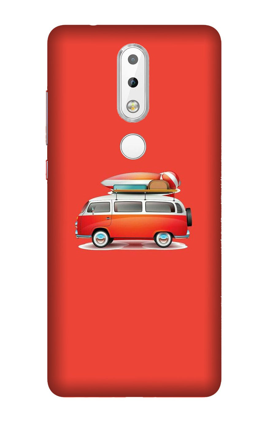 Travel Bus Case for Nokia 3.1 Plus (Design No. 258)