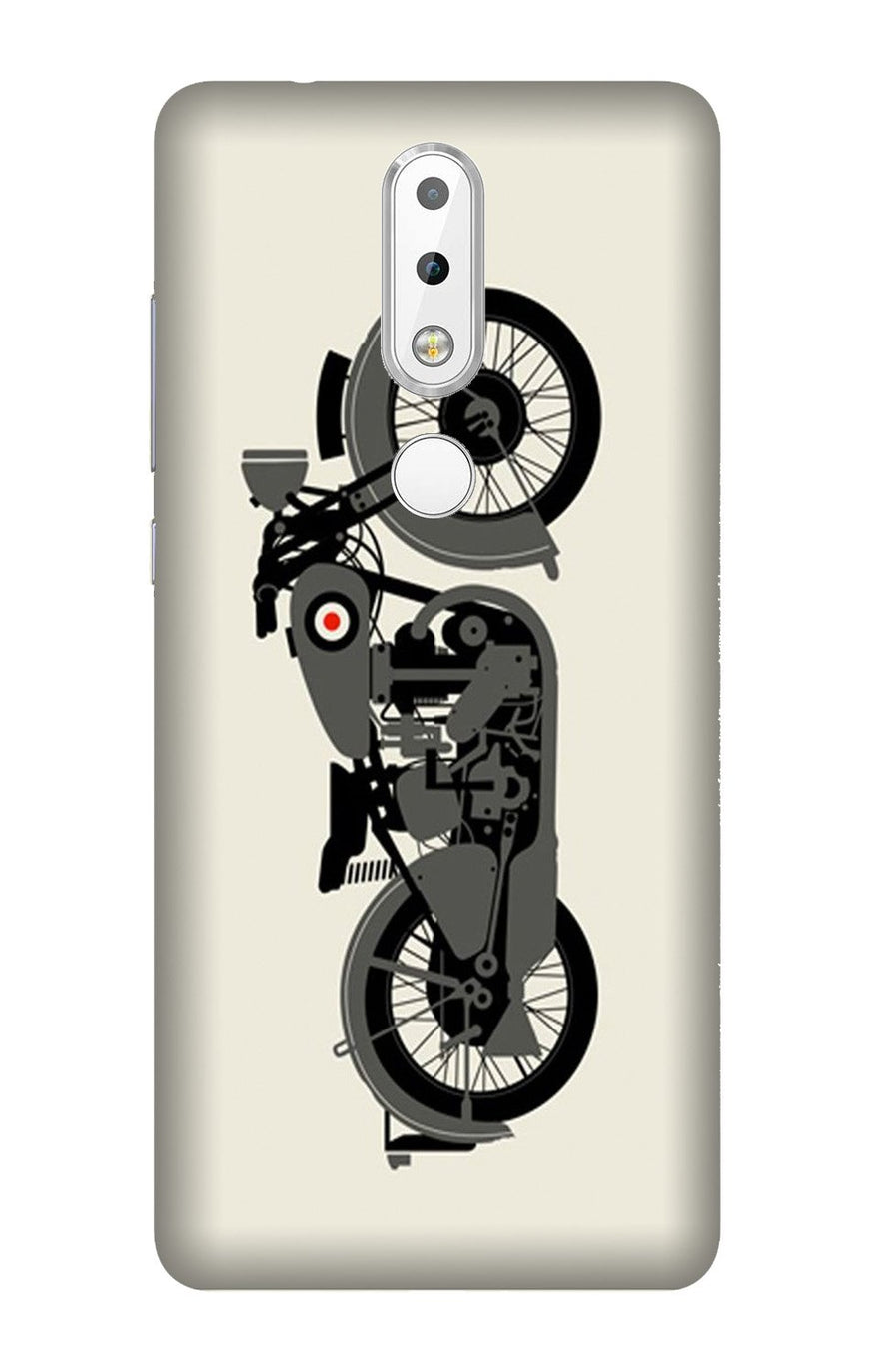 MotorCycle Case for Nokia 3.1 Plus (Design No. 259)