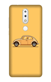 Vintage Car Mobile Back Case for Nokia 3.1 Plus (Design - 262)