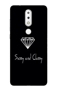 Sassy and Classy Mobile Back Case for Nokia 3.1 Plus (Design - 264)