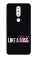 Like a Girl Boss Case for Nokia 3.1 Plus (Design No. 265)