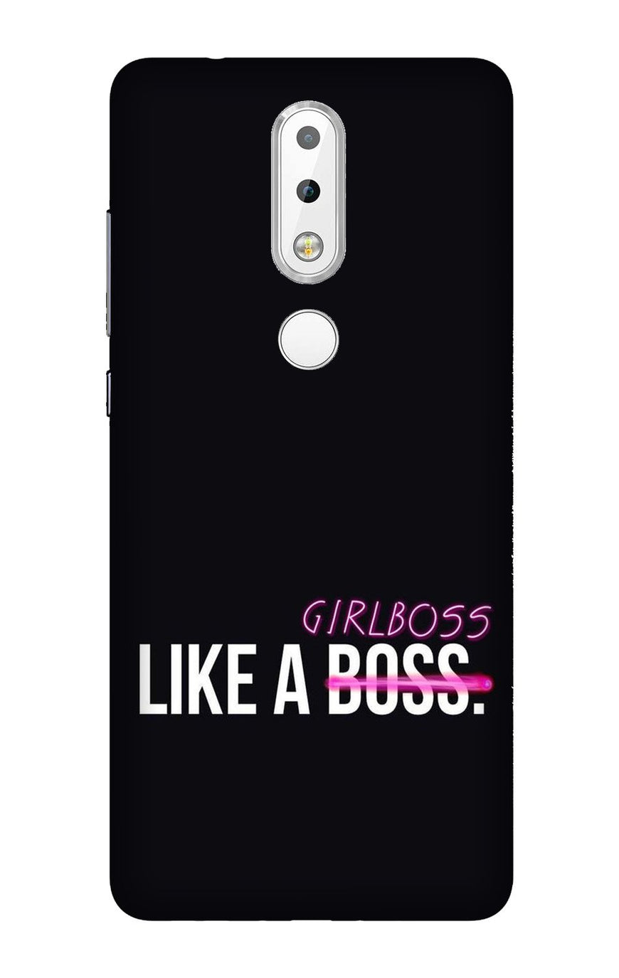 Like a Girl Boss Case for Nokia 3.1 Plus (Design No. 265)
