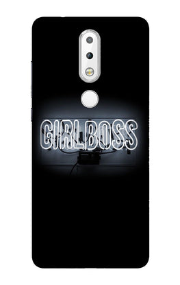 Girl Boss Black Case for Nokia 3.1 Plus (Design No. 268)