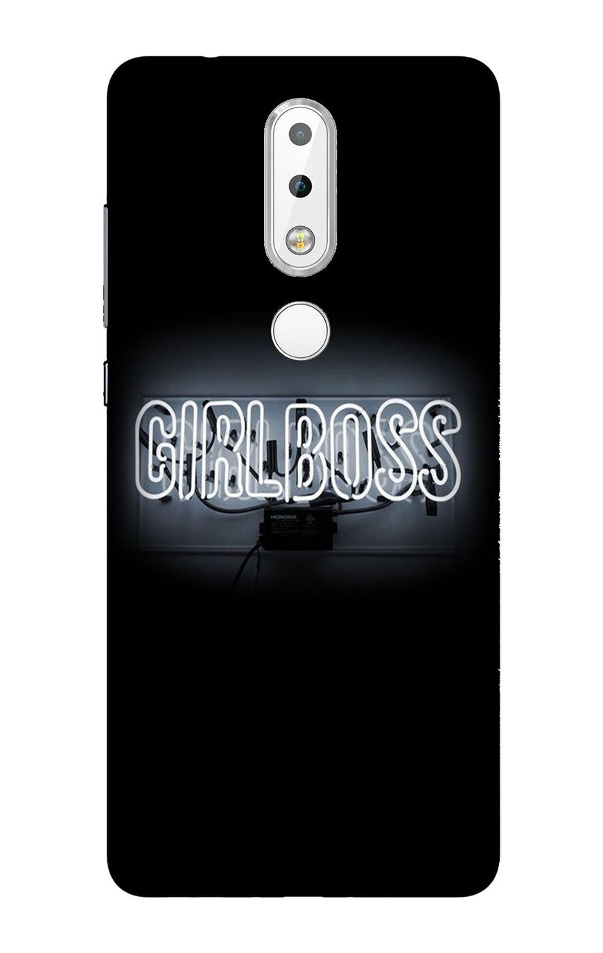 Girl Boss Black Case for Nokia 3.1 Plus (Design No. 268)