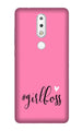 Girl Boss Pink Case for Nokia 3.1 Plus (Design No. 269)