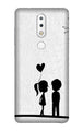 Cute Kid Couple Case for Nokia 3.1 Plus (Design No. 283)