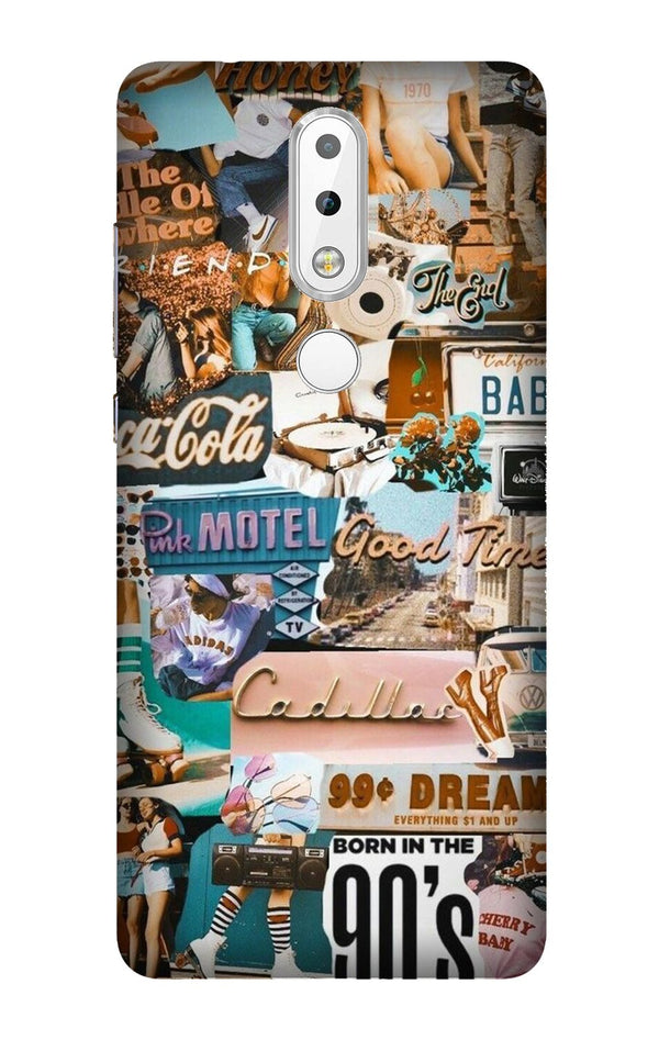 Vintage Design Case for Nokia 3.1 Plus (Design No. 284)