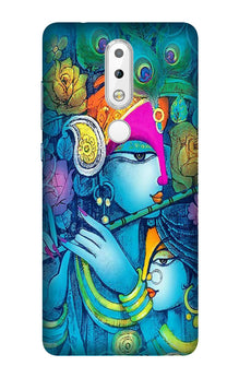 Radha Krishna Mobile Back Case for Nokia 3.1 Plus (Design - 288)