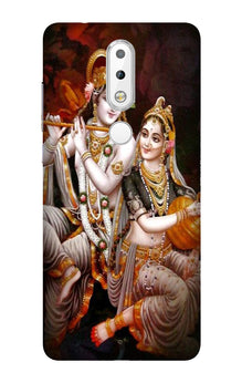 Radha Krishna Mobile Back Case for Nokia 3.1 Plus (Design - 292)