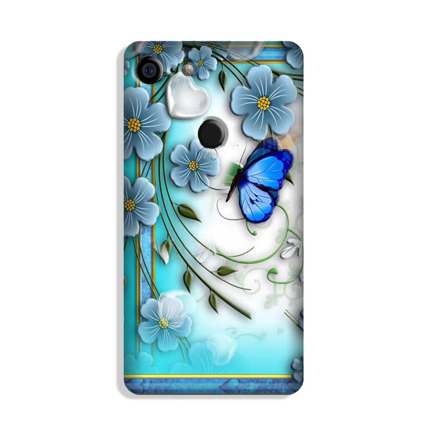 Blue Butterfly Case for Google Pixel 3A XL