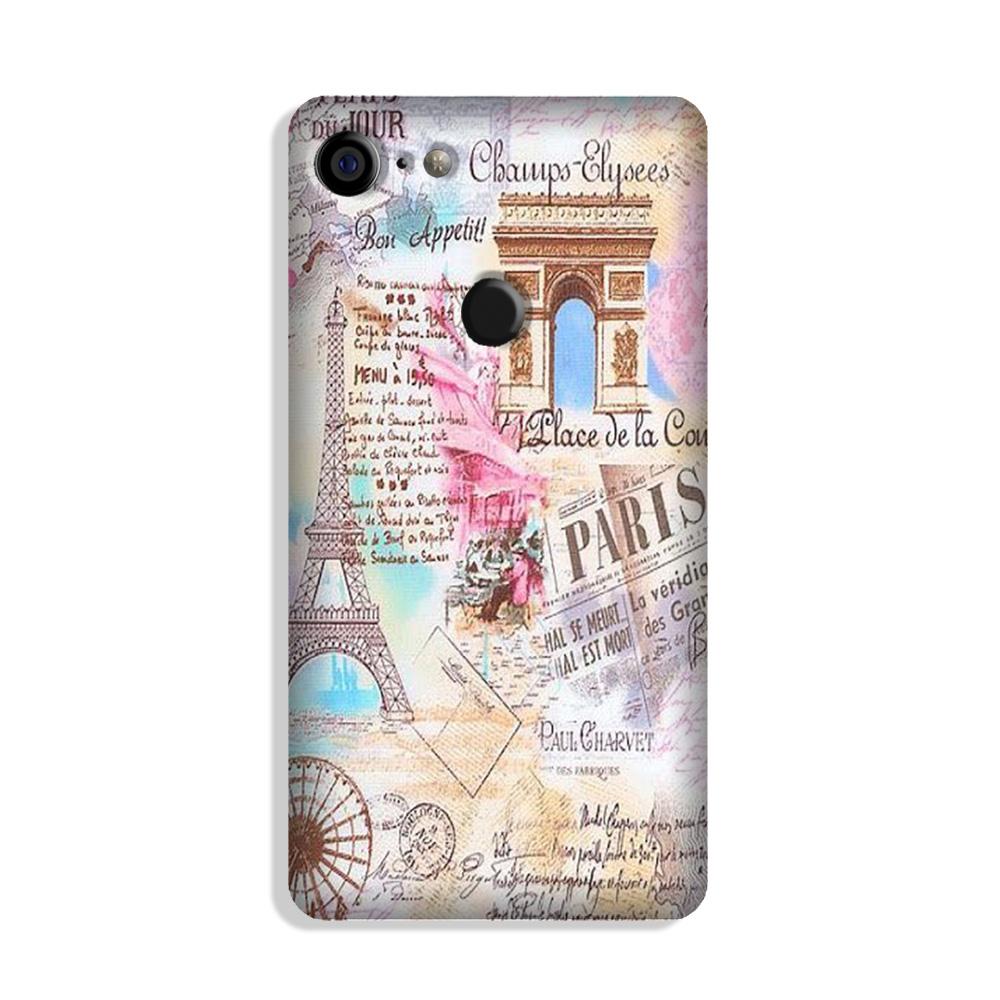 Paris Eiftel Tower Case for Google Pixel 3A