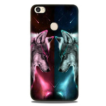 Wolf fight Case for Google Pixel 3A XL (Design No. 221)