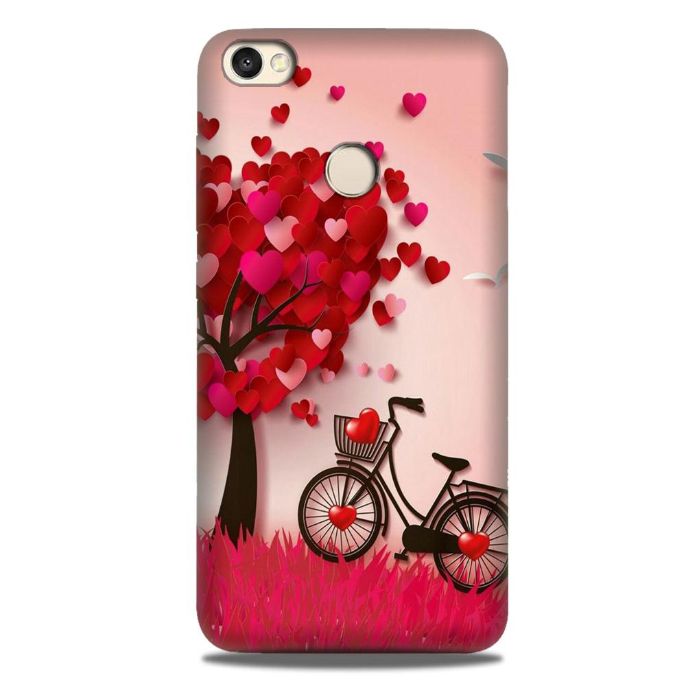 Red Heart Cycle Case for Google Pixel 3A XL (Design No. 222)