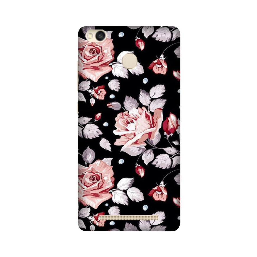 Pink rose Case for Redmi 3S Prime