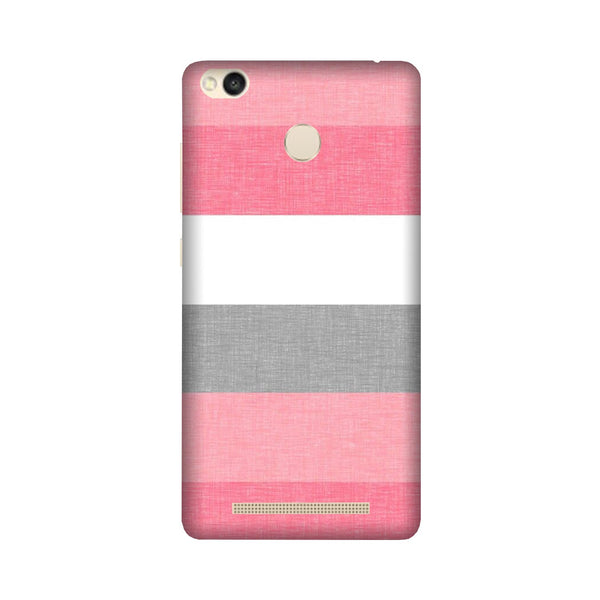 Pink white pattern Case for Redmi 3S Prime