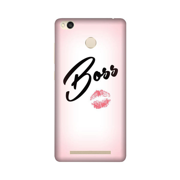 Boss Case for Redmi 3S Prime