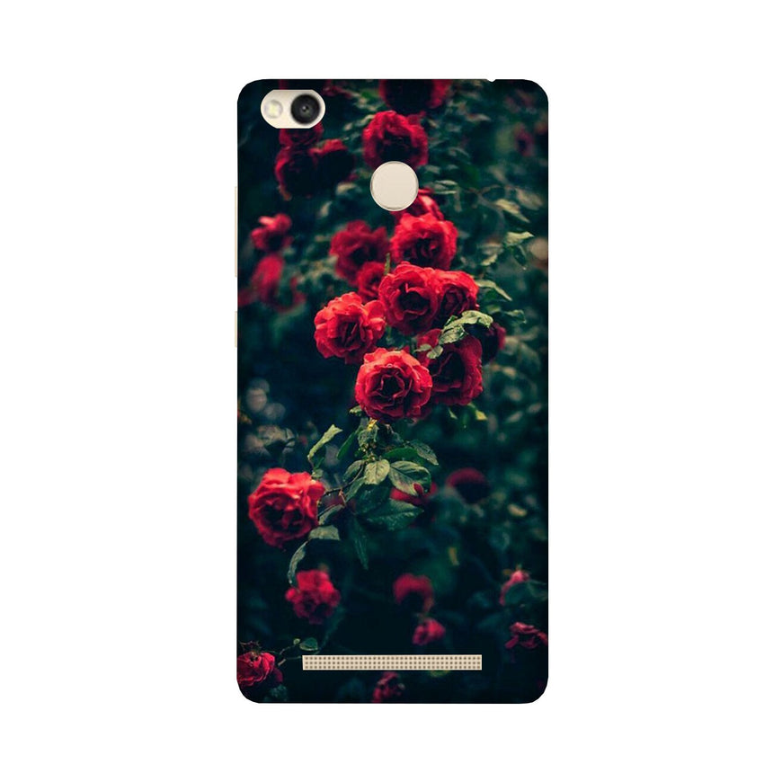 Red Rose Case for Redmi 3S Prime