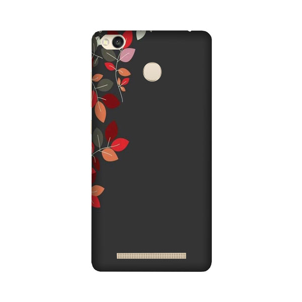 Grey Background Case for Redmi 3S Prime