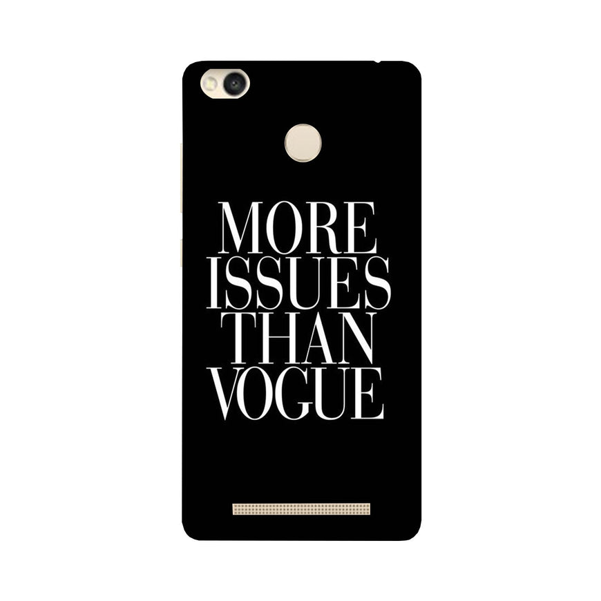 More Issues than Vague Case for Redmi 3S Prime