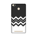 Black white Pattern2Case for Redmi 3S Prime