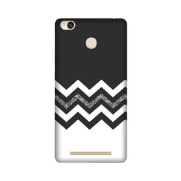 Black white Pattern2Case for Redmi 3S Prime