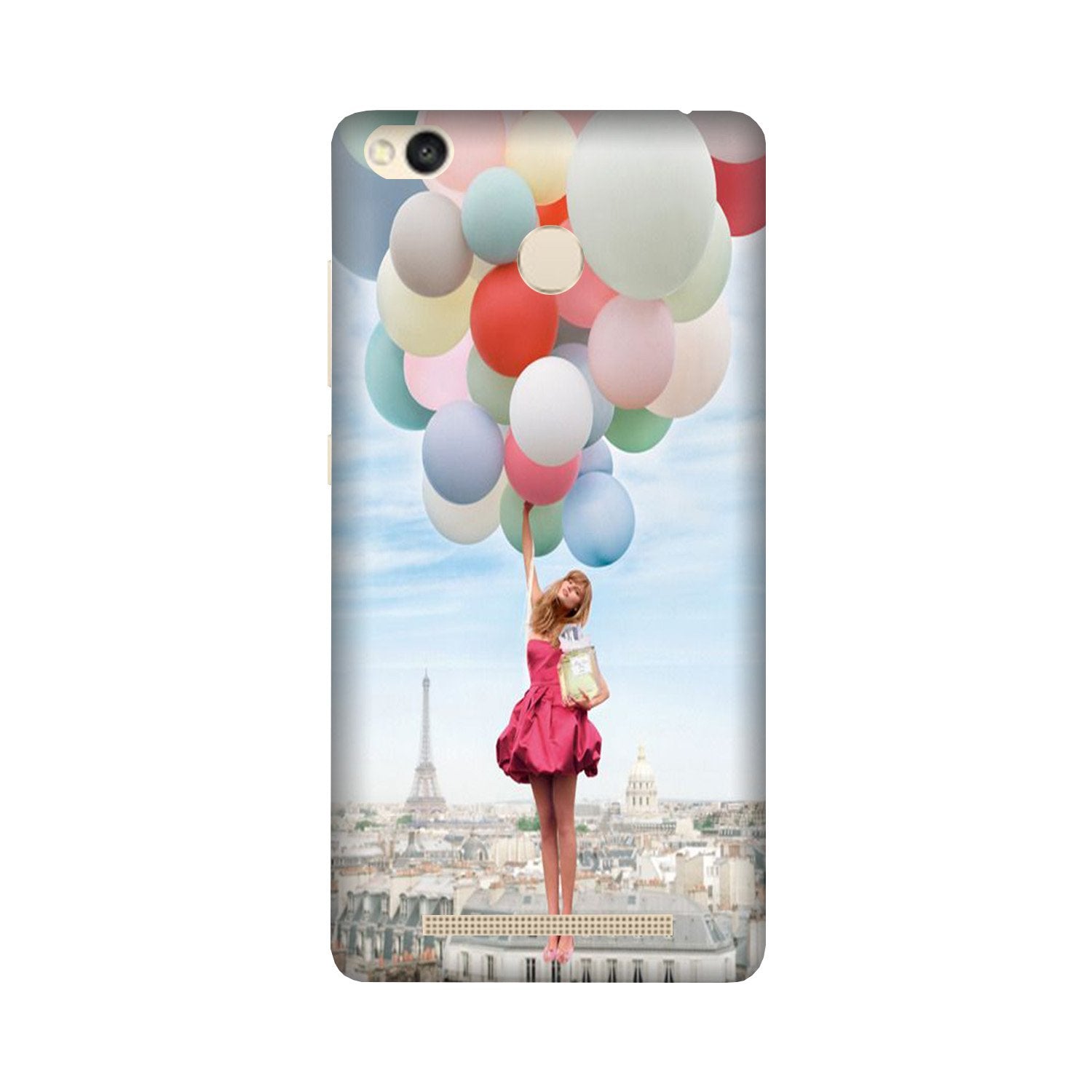 Girl with Baloon Case for Redmi 3S Prime