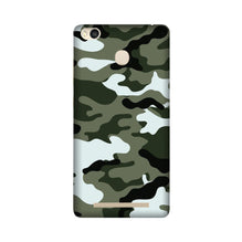 Army Camouflage Case for Redmi 3S Prime  (Design - 108)