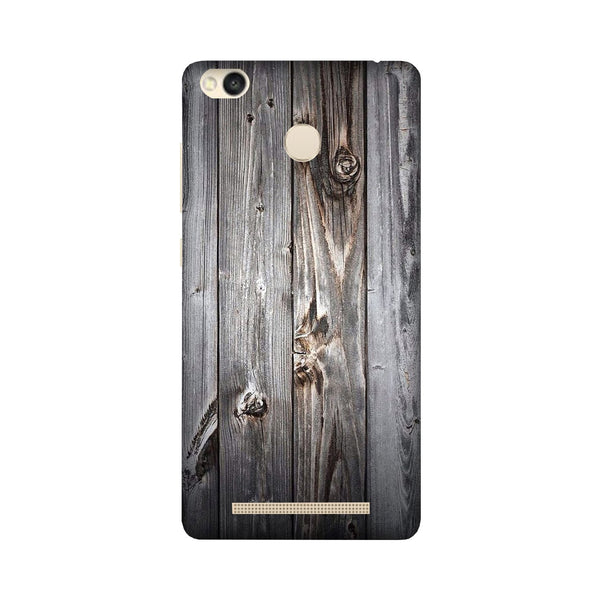 Wooden Look Case for Redmi 3S Prime  (Design - 114)