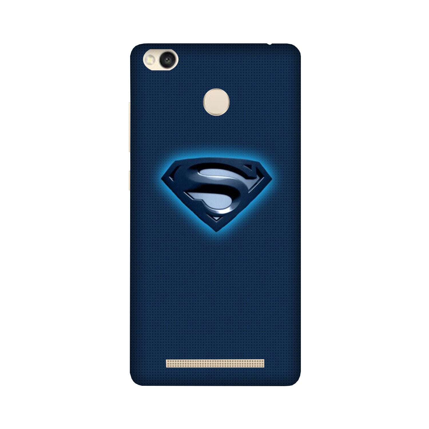 Superman Superhero Case for Redmi 3S Prime(Design - 117)