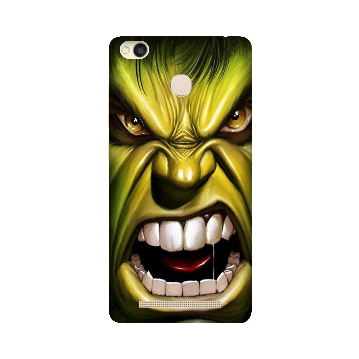 Hulk Superhero Case for Redmi 3S Prime  (Design - 121)