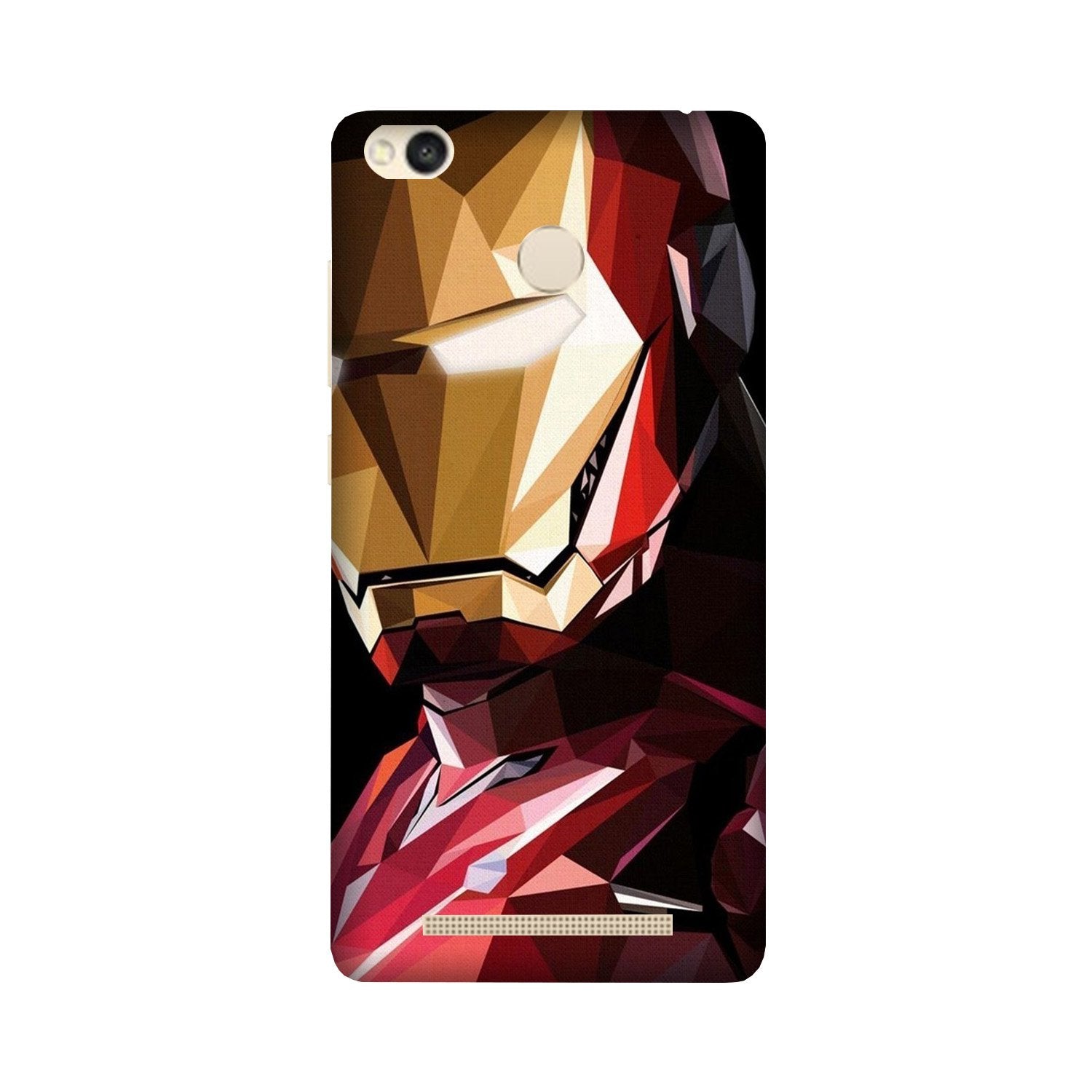 Iron Man Superhero Case for Redmi 3S Prime(Design - 122)